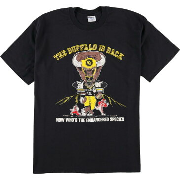 80〜90年代 Stedman スポーツプリントTシャツ USA製 メンズXL ヴィンテージ /eaa067970 【中古】 【200802】