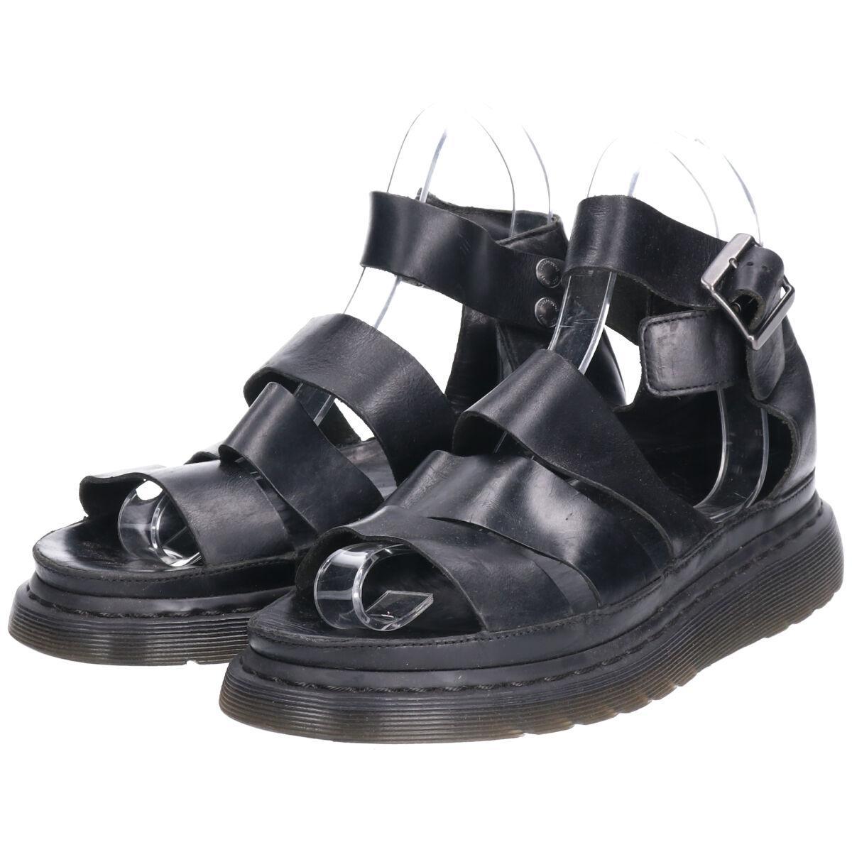 ドクターマーチン Dr.Martens CLARISSA レザーサンダル UK7 メンズ25.5cm /saa001405 【中古】 【200807】【SS2103】【2b10f】