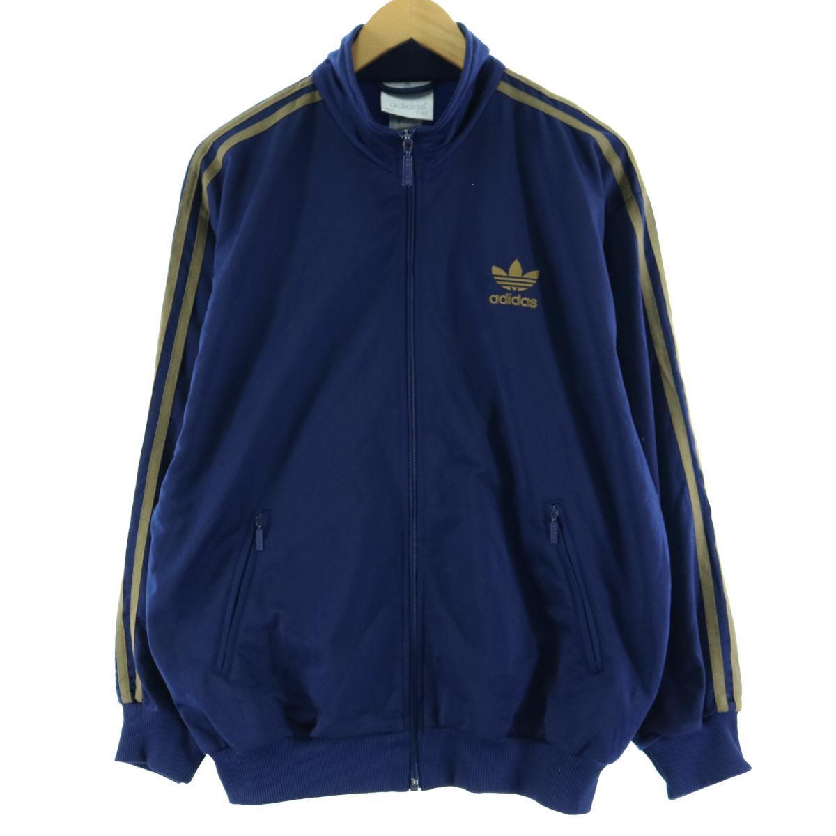 80~90年代 アディダス adidas ジャージ トラックジャケット メンズM ヴィンテージ /eaa069691 【中古】 【200808】