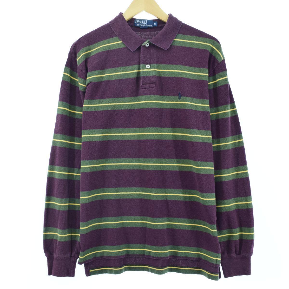 Polo By Ralph Lauren ボーダー長袖ポロシャツ K9vqluneu7 トップス Www Ecopansrl It