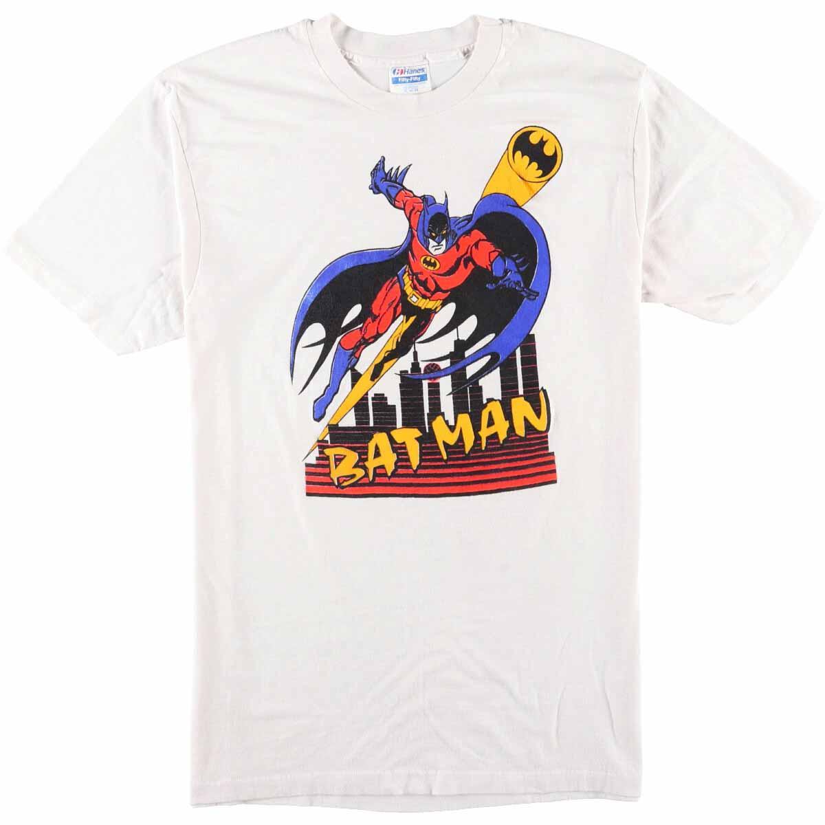 Hanes BATMAN バットマン キャラクタープリントTシャツ