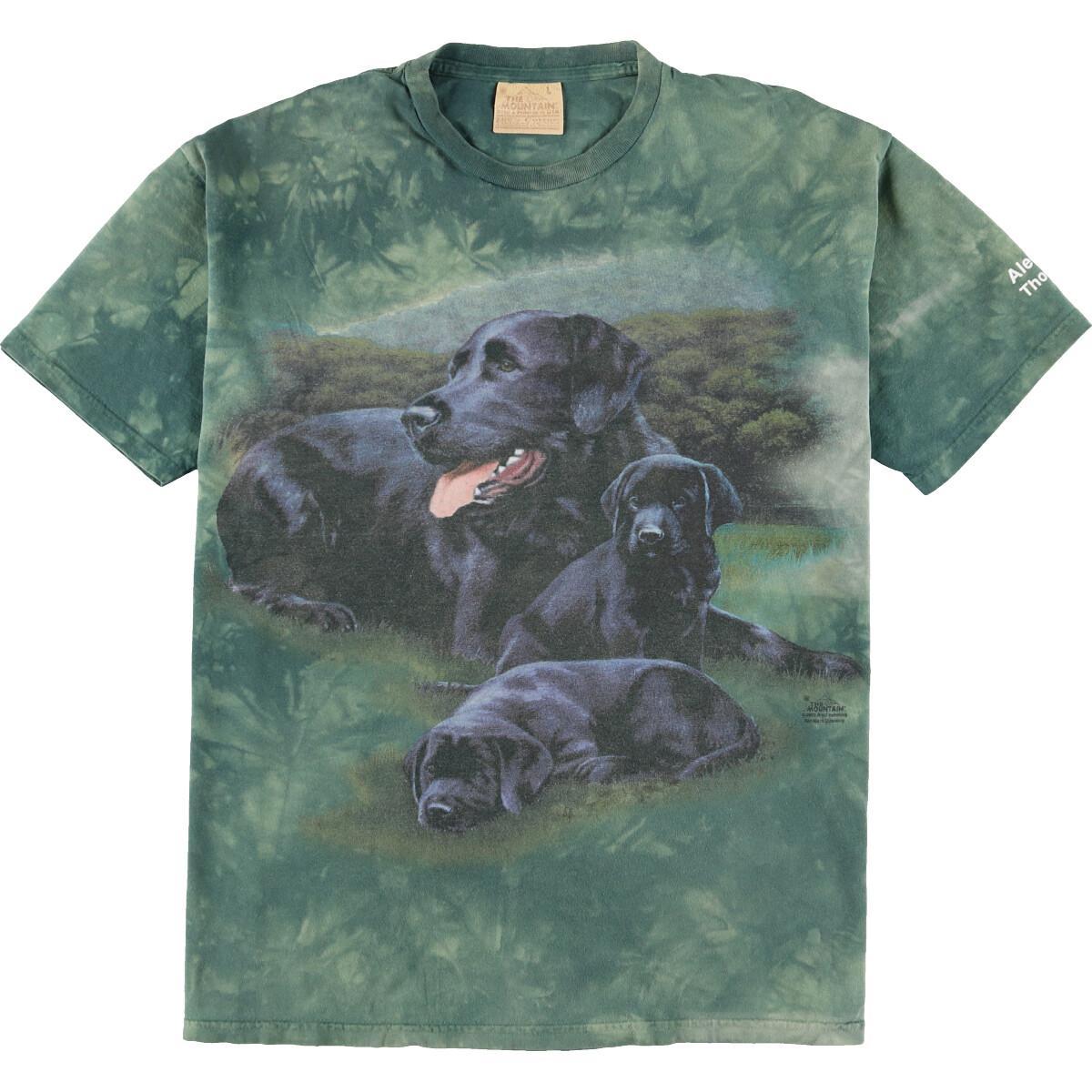 The Mountain 犬柄 アニマルプリントtシャツ レディースxxl Eaa 0817 アニマルプリントtシャツ 古着 屋jam ジャム The Mountain 犬柄 アニマルプリントtシャツ レディースxxl Eaa 0817 アニマルプリントtシャツ 古着 屋jam ジャム