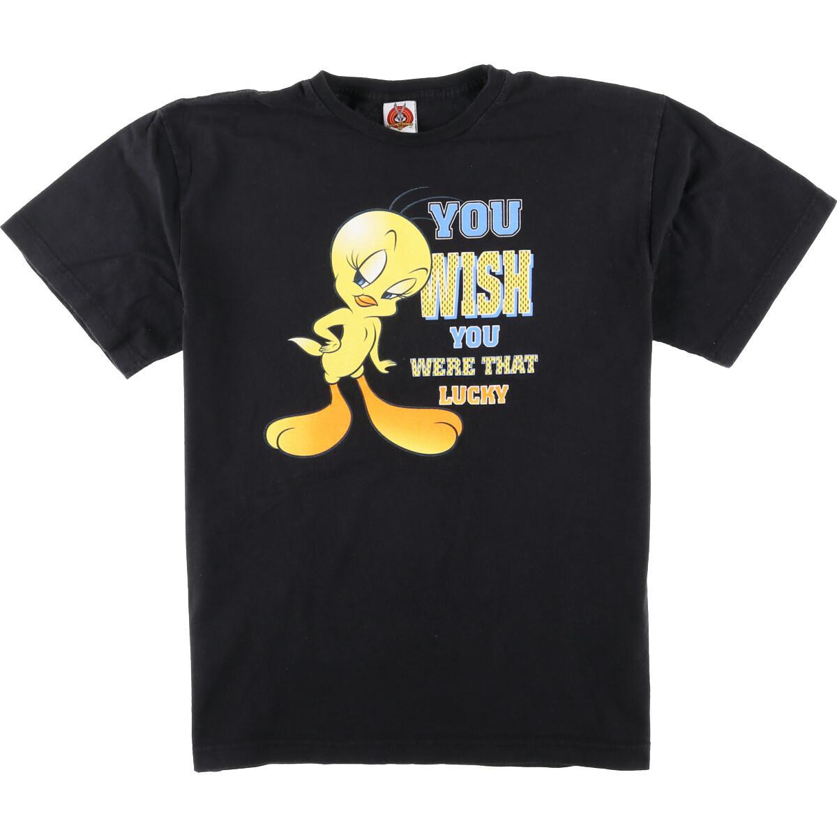ルーニーテューンズ Looney Tunes Tweety トゥイーティー キャラクタープリントtシャツ レディースxl Eaa 0817 Ss09 Js10 Ss12 Kf12 Ss2101 Cs2101 キャラクターtシャツ 古着屋jam ジャム