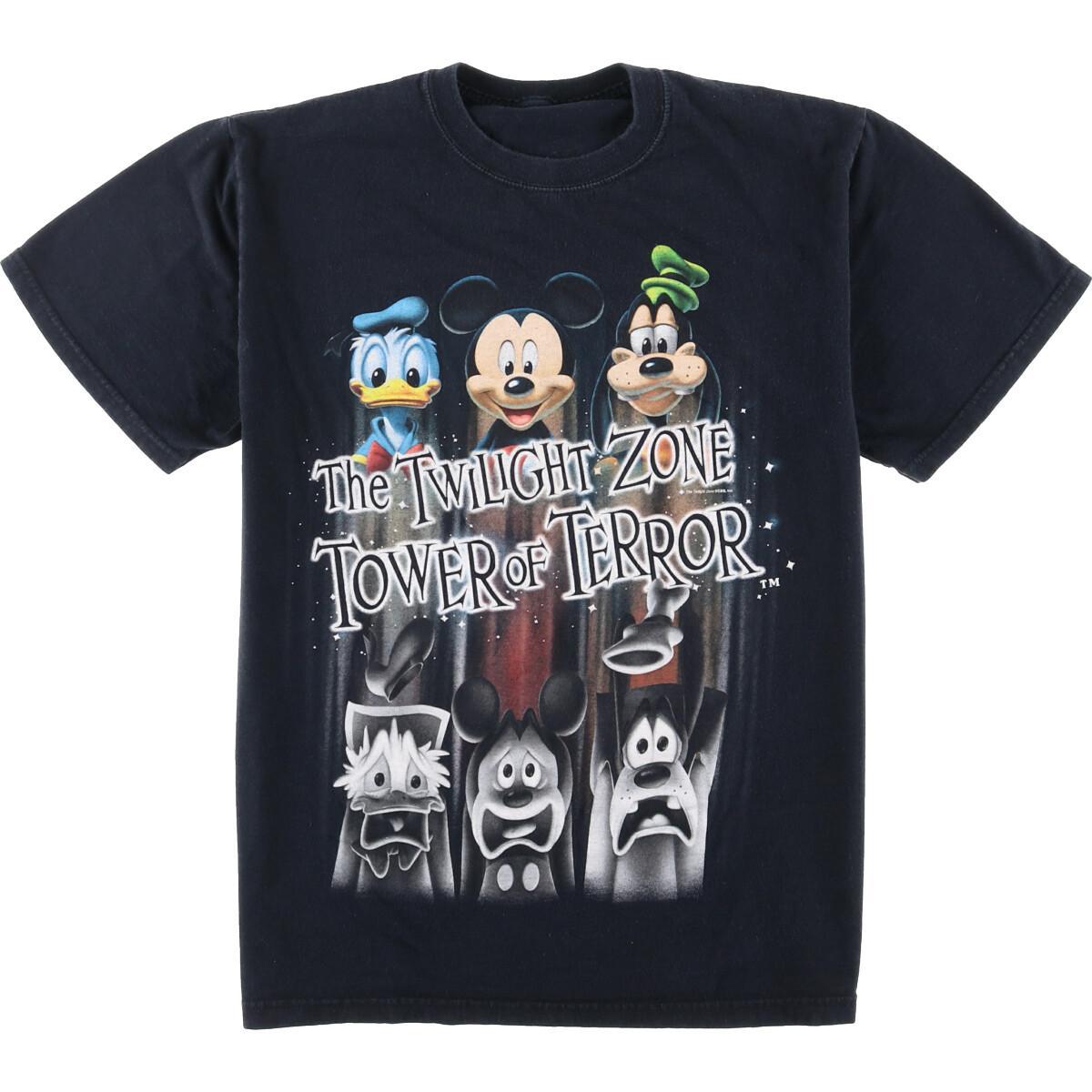 The Twilight Zone Tower Of Terror タワーオブテラー キャラクタープリントtシャツ レディースm Eaa 0817 Ss09 Js10 Ss12 Kf12 Ss2101 Cs2101 キャラクターtシャツ 古着屋jam ジャム