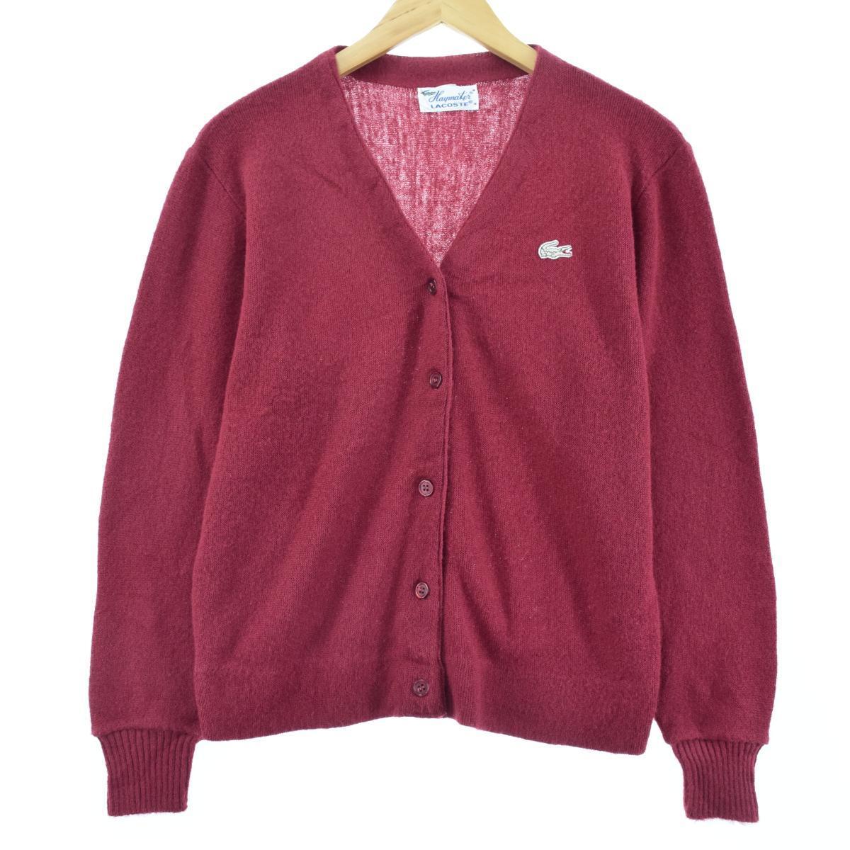 70年代 ラコステ Lacoste Haymaker アクリルニットカーディガン レディースm ヴィンテージ Eaa 0816 カーディガン 古着屋jam ジャム 70年代 ラコステ Lacoste Haymaker アクリルニットカーディガン レディースm ヴィンテージ Eaa 0816 カーディガン 古着屋jam ジャム