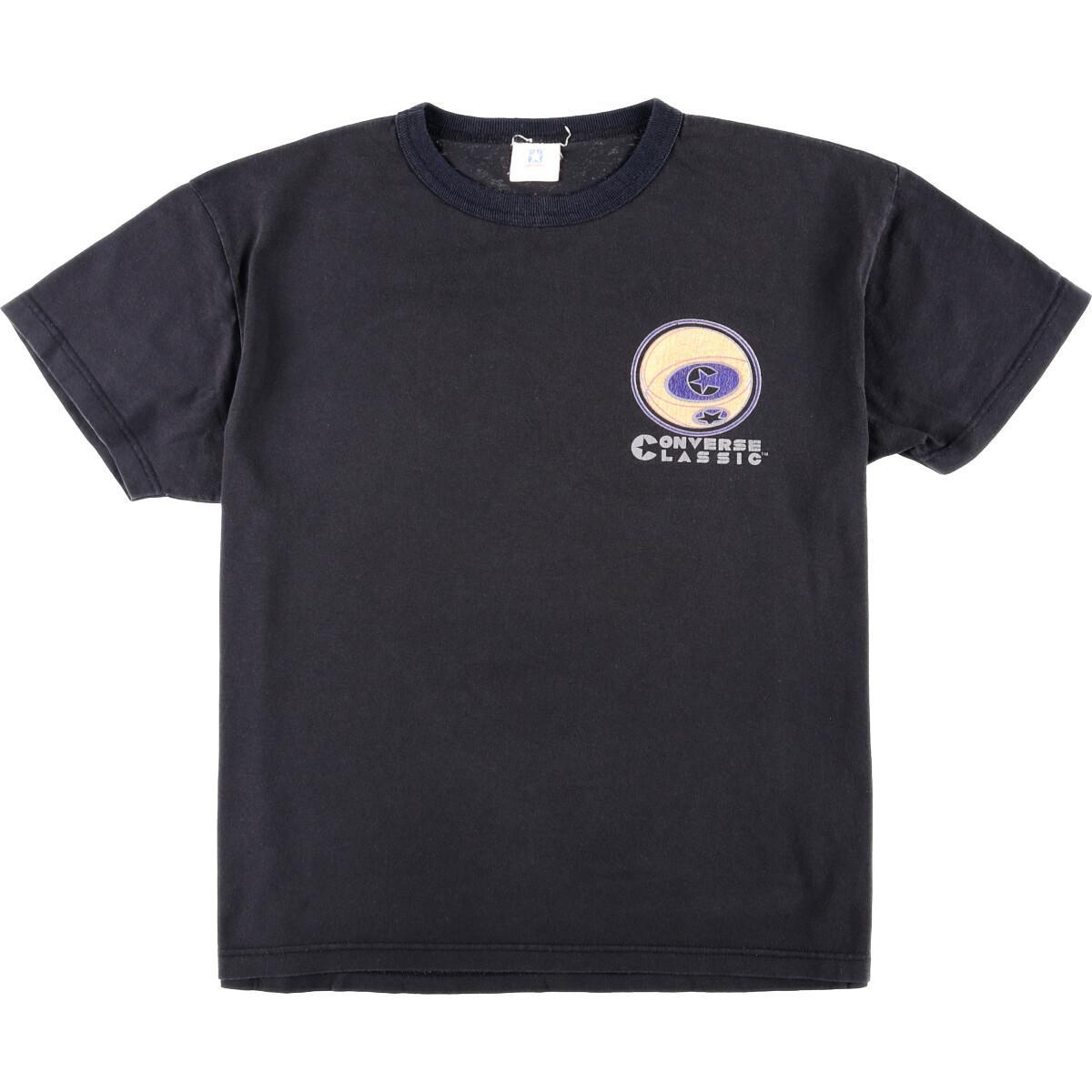 80〜90年代 コンバース CONVERSE 半袖 ロゴTシャツ カナダ製 メンズL ヴィンテージ /eaa073360 【中古】 【200821】