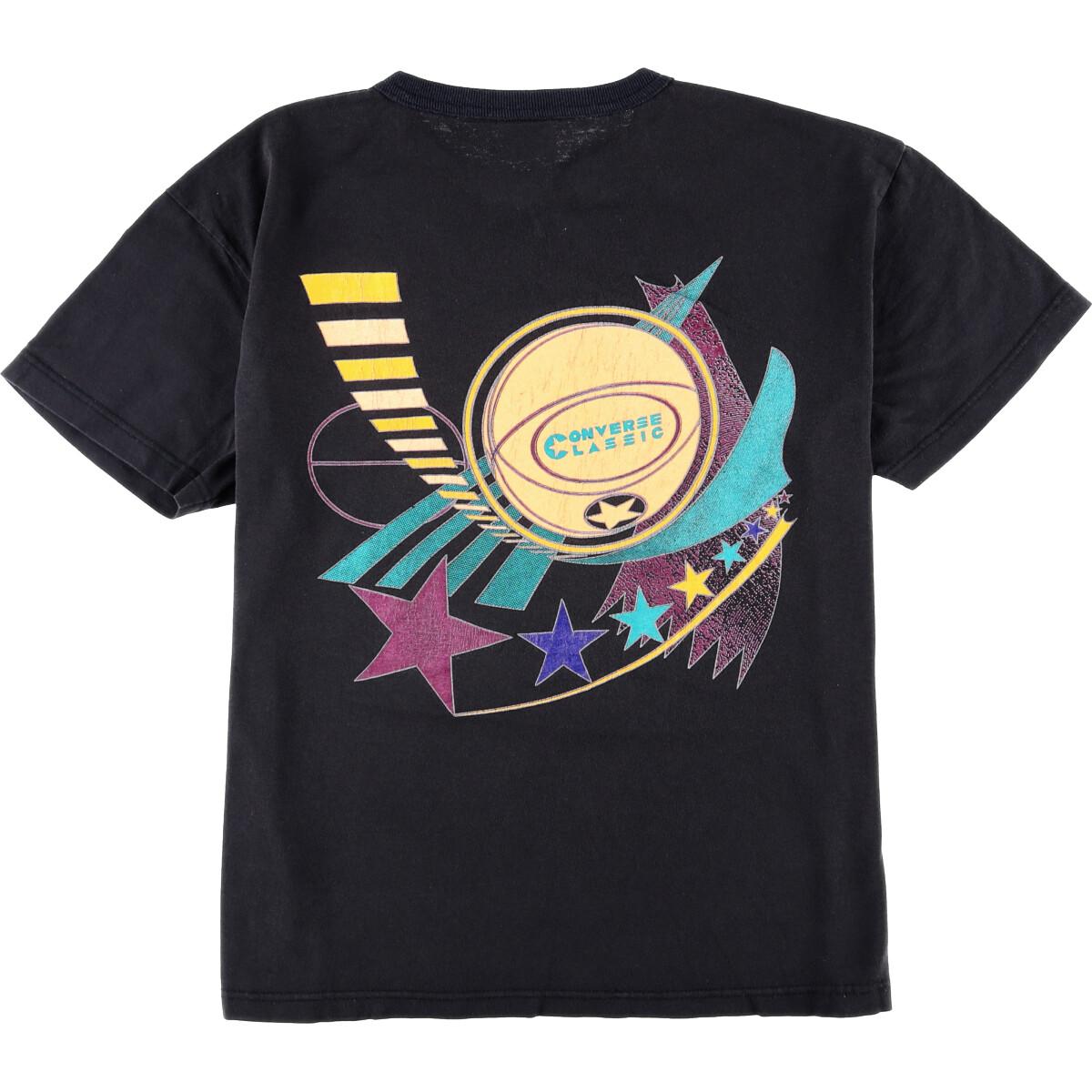 80〜90年代 コンバース CONVERSE 半袖 ロゴTシャツ カナダ製 メンズL ヴィンテージ /eaa073360 【中古】 【200821】