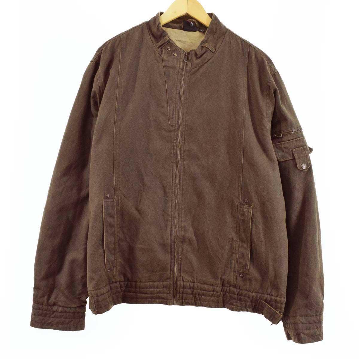 Burnside フェイクスエード ジャケット メンズxl Eaa 0706 Kf12 Ss2101 Cs2101 その他ジャケット 古着屋jam ジャム Burnside フェイクスエード ジャケット メンズxl Eaa 0706 Kf12 Ss2101 Cs2101 その他ジャケット 古着屋jam ジャム