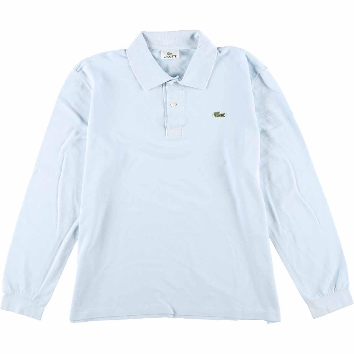 ラコステ Lacoste 長袖 ポロシャツ 5 メンズl Eaa 02 無地ポロシャツ 古着屋jam ジャム