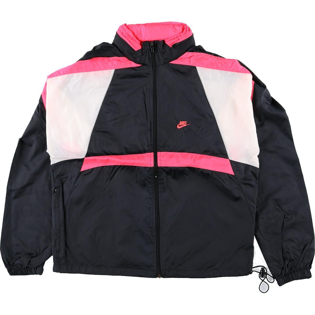 古着 90年代 ナイキ Nike ナイロンジャケット レディースl ヴィンテージ Eaa 03 Ss2103 2b10f Ss2109 Ss2112 Hny22 Ss21 ナイロンジャケット ウインドブレーカー 古着屋jam ジャム