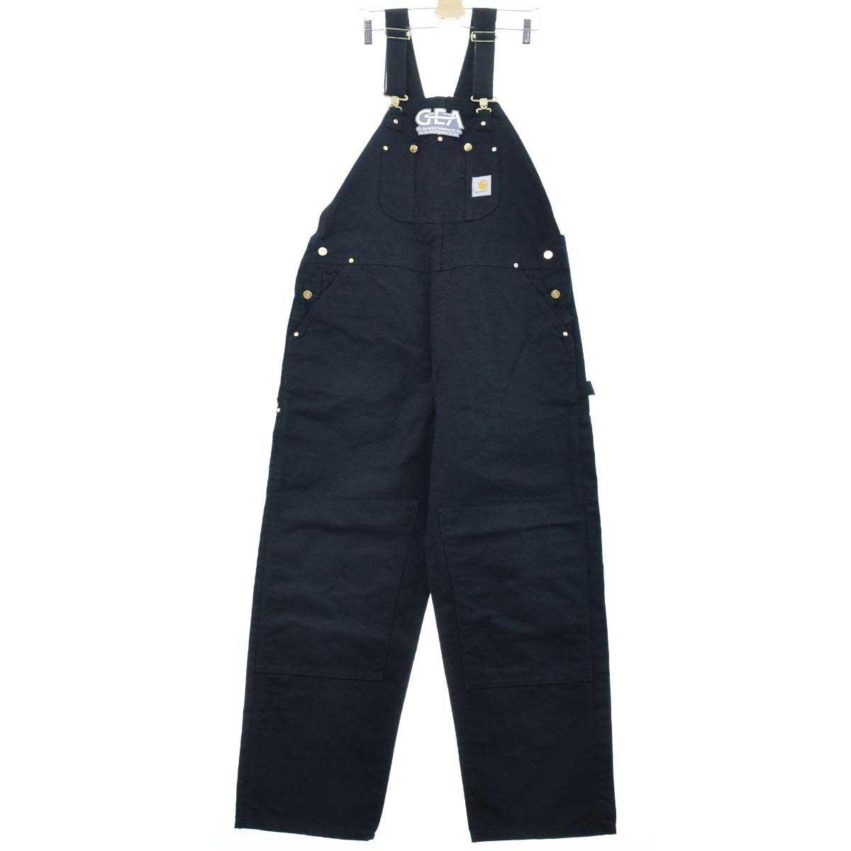 カーハート Carhartt ダブルニー ダック地 オーバーオール メンズw35 /eaa066324 【中古】 【200824】
