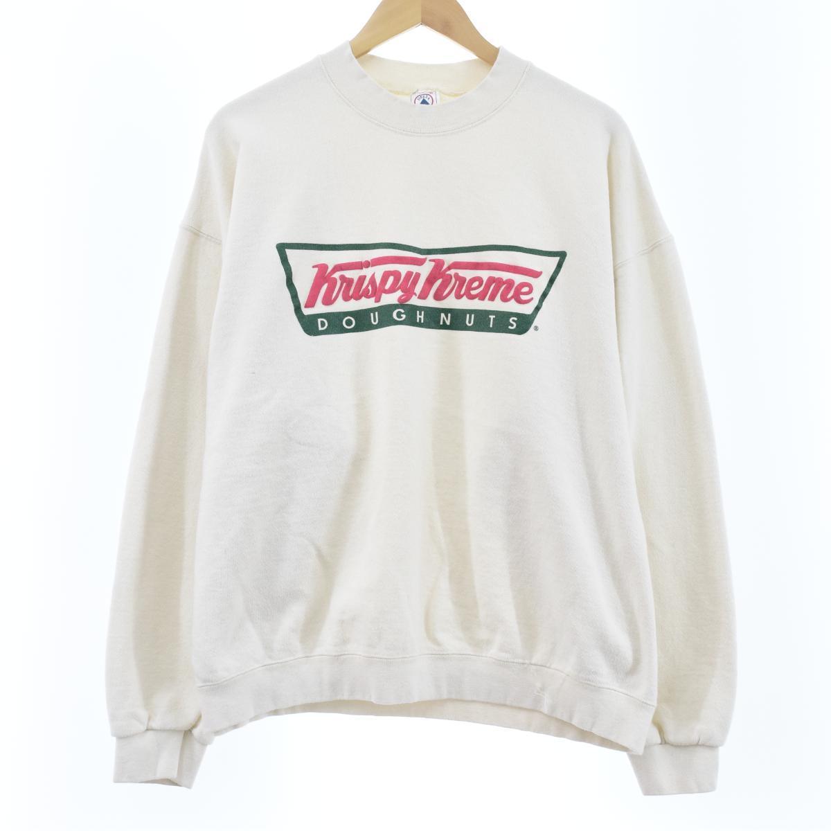 90年代 DELTA krispy kreme クリスピークリームドーナツ ロゴスウェット トレーナー USA製 メンズXL ヴィンテージ /eaa066385 【中古】 【200827】のサムネイル