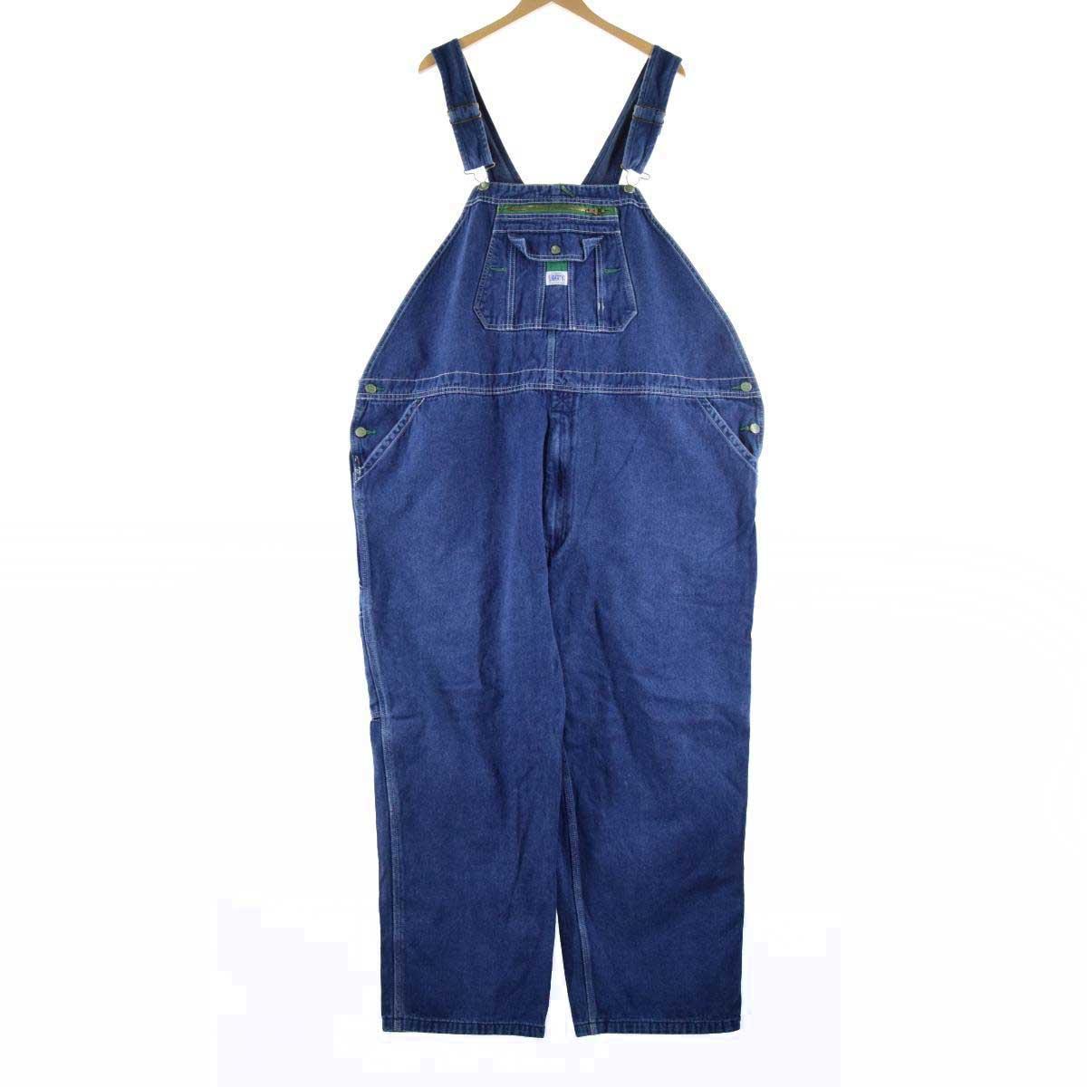 ビッグサイズ LIBERTY デニムオーバーオール メンズw55 /eaa073883 【中古】 【200827】【JS2010】【SS2103】【2b10f】【SS2106】