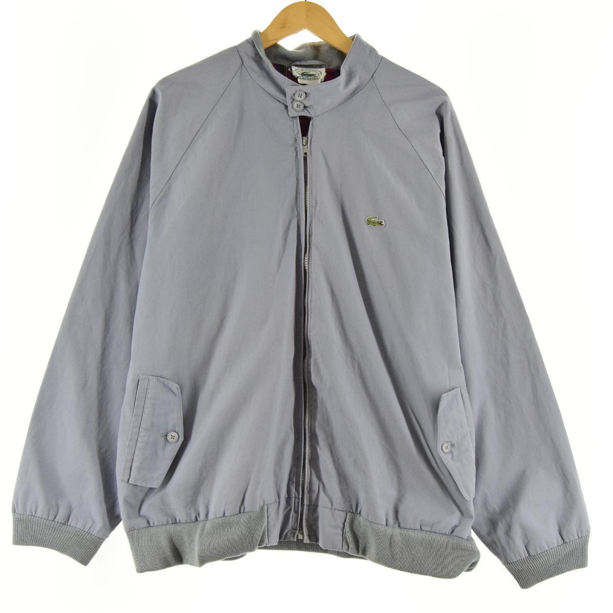 80 90年代 ラコステ Lacoste Izod ハリントンジャケット スイングトップ メンズxl ヴィンテージ Eaa 00 Ss2103 スイングトップ 古着屋jam ジャム