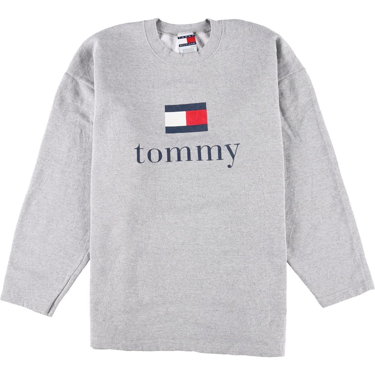 90年代 トミーヒルフィガー Tommy Hilfiger ロゴスウェット トレーナー メンズxl ヴィンテージ Eaa 00 トレーナー 古着屋jam ジャム