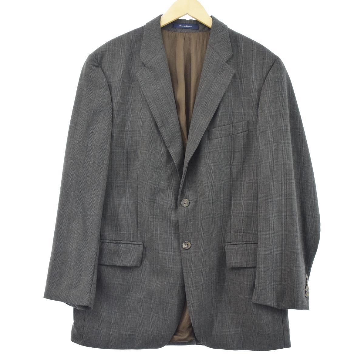 ラルフローレン Ralph Lauren Chaps チャップス チェック柄 肩パット入り ウールテーラードジャケット メンズm Eaa 0905 Ss2103 テーラードジャケット 古着屋jam ジャム