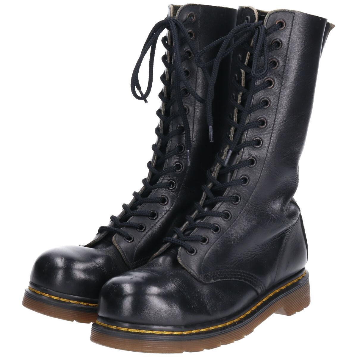 ドクターマーチン Dr.Martens スチールトゥ 14ホールブーツ 英国製 UK6 25.0cm /saa002165 【中古】 【200907】