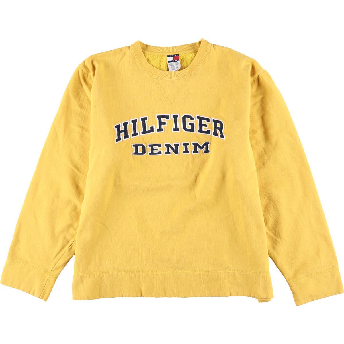 トミーヒルフィガー Tommy Hilfiger Jeans 前vガゼット ロゴスウェット トレーナー メンズxl Eaa0759 0911 トレーナー 古着屋jam ジャム