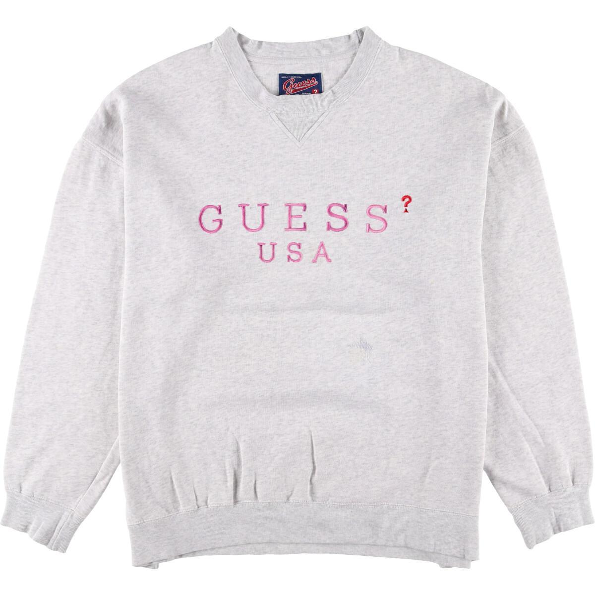 ゲス Guess ロゴスウェット トレーナー メンズl Eaa0786 0910 トレーナー 古着屋jam ジャム