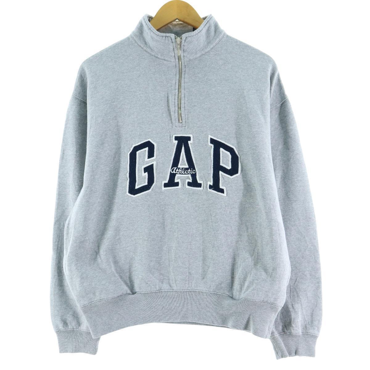 ギャップ Gap ハーフジップスウェットシャツ トレーナー メンズm Eaa 0910 ジップスウェット 古着屋jam ジャム