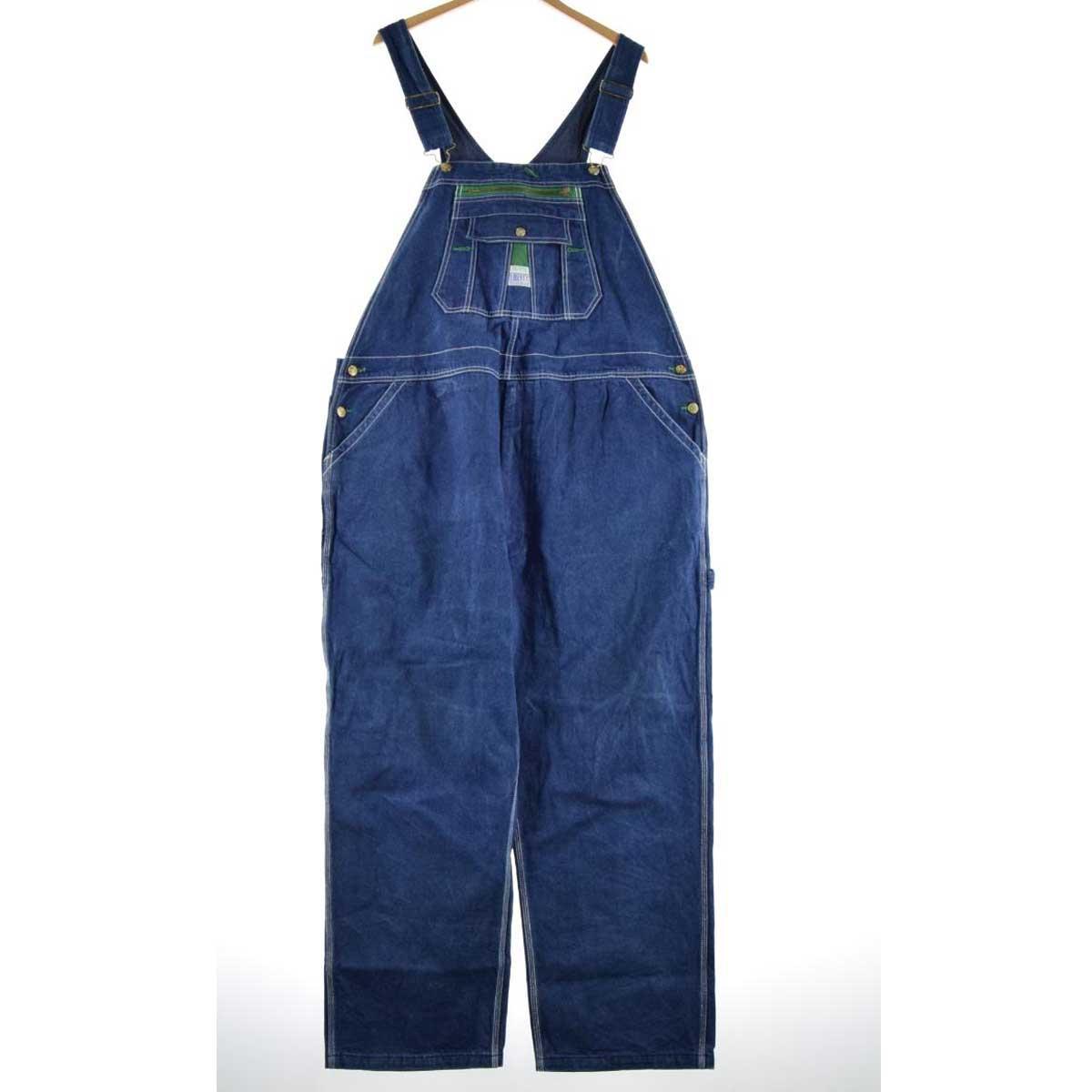 ビッグサイズ LIBERTY デニムオーバーオール メンズw47 /eaa079649 【200914】【SS2103】【2b10f】【SS2106】【SS2109】