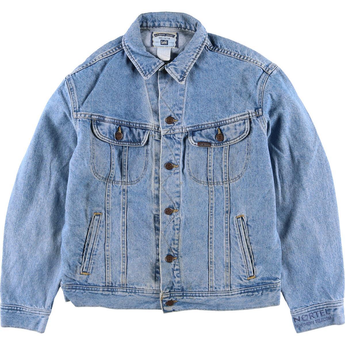 リー Lee デニムジャケット Gジャン メンズl Eaa 0919 Ss2103 デニムジャケット 古着屋jam ジャム リー Lee デニムジャケット Gジャン メンズl Eaa 0919 Ss2103 デニムジャケット 古着屋jam ジャム