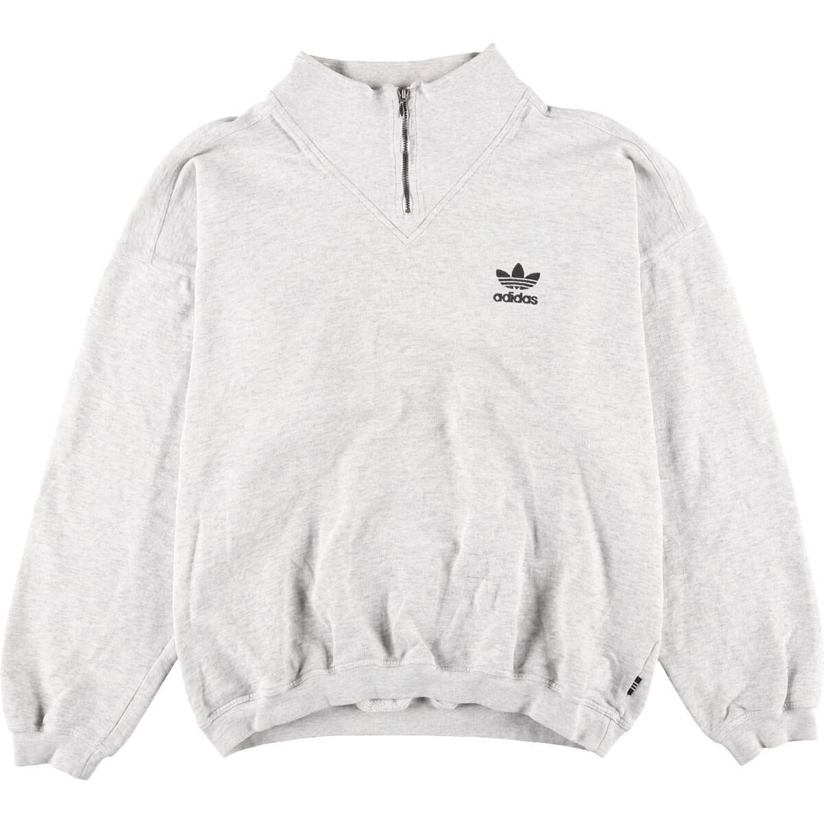 90年代 アディダス Adidas ハーフジップスウェットシャツ トレーナー メンズxl ヴィンテージ Eaa 0919 トレーナー 古着屋jam ジャム