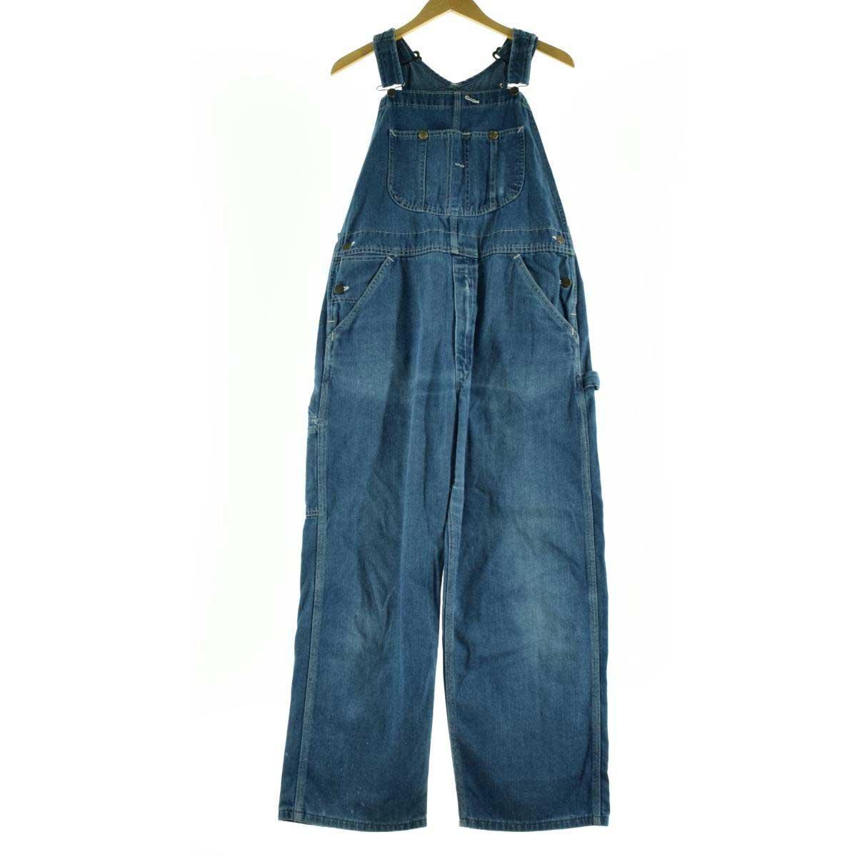 90年代 シアーズ Sears ROEBUCKS ローバックス デニム オーバーオール USA製 メンズw36 ヴィンテージ /eaa081574 【200924】【SS2103】【2b10f】【SS2106】【SS2109】