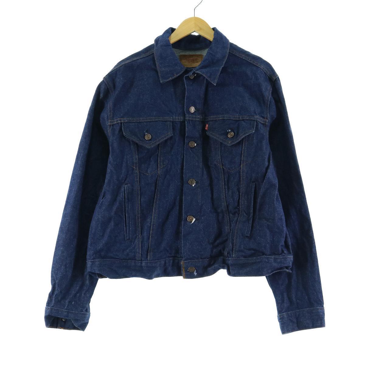 ミントコンディション 濃紺 80年代 リーバイス Levi's 70506-0217 デニムジャケット Gジャン USA製 48 メンズXL ヴィンテージ /eaa086024 【中古】 【200924】のサムネイル
