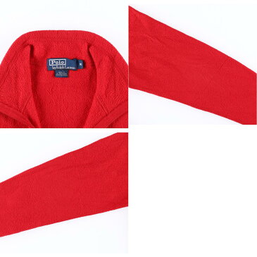 ラルフローレン Ralph Lauren POLO by Ralph Lauren ハーフジップ フリースプルオーバー メンズM /eaa086281 【中古】 【200924】【CS2101】