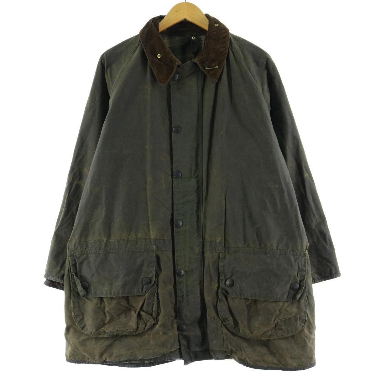 大きな取引 リメイク オイルドジャケット リペア済 Barbour - その他 販売大人気 Barbour リメイク バブアー オイルドジャケット ドッキング リペア その他