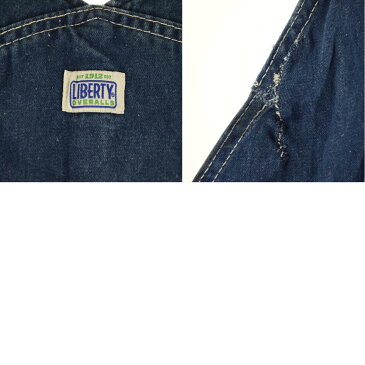 ビッグサイズ デッドストック DEADSTOCK LIBERTY デニムオーバーオール メンズw45 /eaa087560 【中古】 【200926】【SS2103】【2b10f】【SS2106】