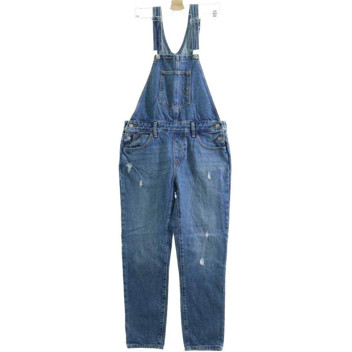 リーバイス Levi S デニムオーバーオール レディースm Eaa 1001 オーバーオール 古着屋jam ジャム