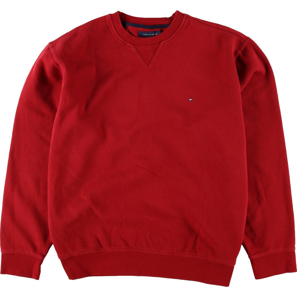 トミーヒルフィガー Tommy Hilfiger ワンポイントロゴスウェット トレーナー メンズxxl Eaa09 1003 トレーナー 古着屋jam ジャム