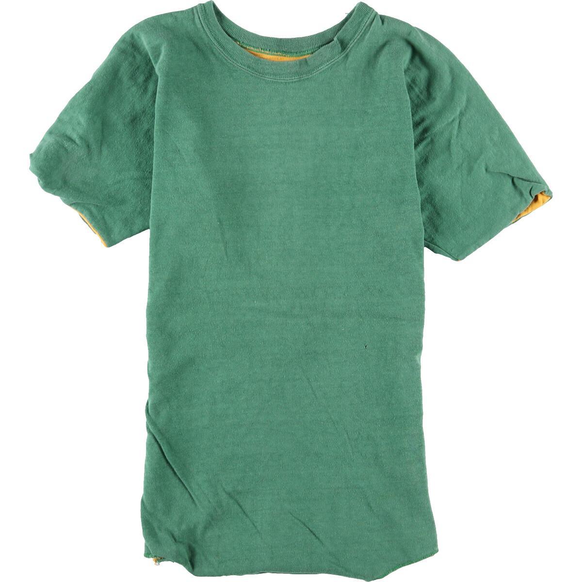 リバーシブル 無地tシャツ レディースs ヴィンテージ Eaa 1017 Ss2106 Cs2108