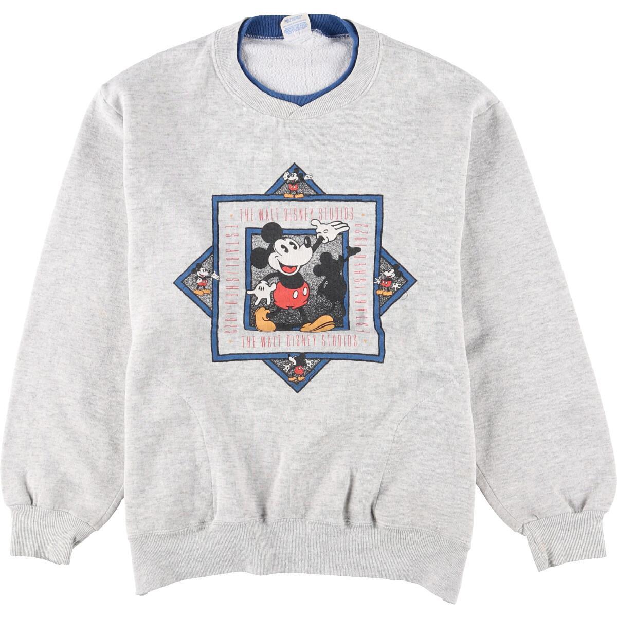 Disney Character Fashions Mickey Mouse ミッキーマウス キャラクタースウェットシャツ トレーナー Usa製 レディースl ヴィンテージ Eaa 1012 トレーナー 古着屋jam ジャム