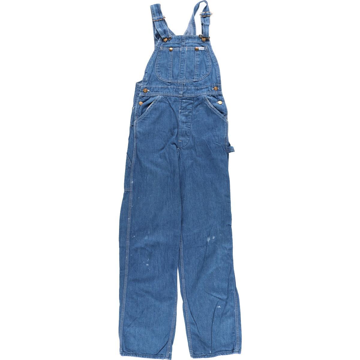 70年代 リー Lee デニム オーバーオール Usa製 レディースs ヴィンテージ Eaa 2b10f Ss2106 オーバーオール 古着屋jam ジャム