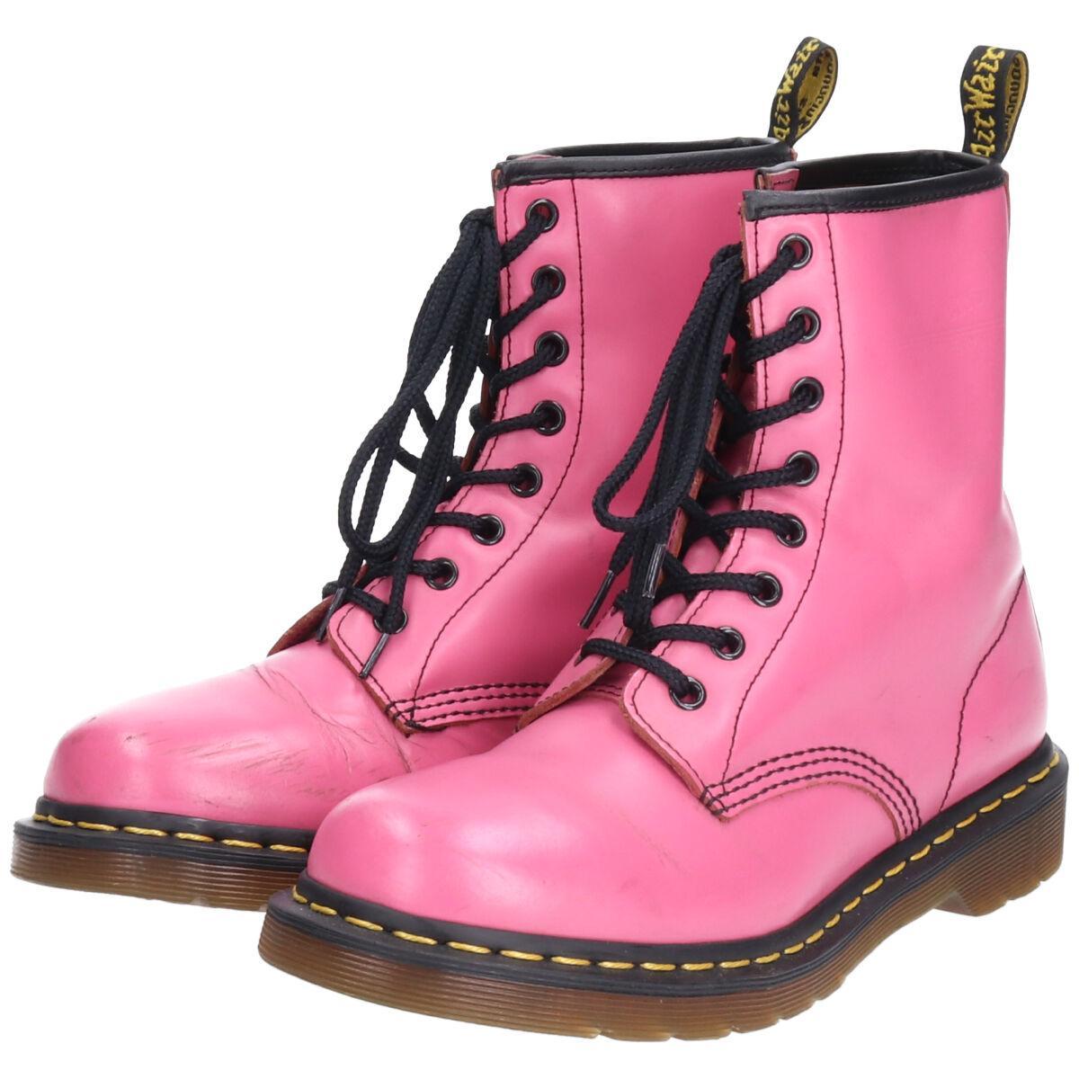 激安人気新品 8ホール ピンク Uk7 Dr Martens ドクターマーチン ブーツ