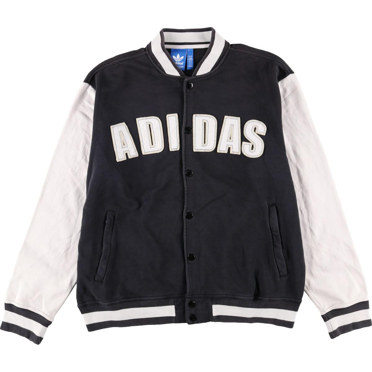 アディダス Adidas Originals オリジナルス スウェットスタジャン メンズxl Eaa 1019 スタジャン 古着屋jam ジャム アディダス Adidas Originals オリジナルス スウェットスタジャン メンズxl Eaa 1019 スタジャン 古着屋jam ジャム