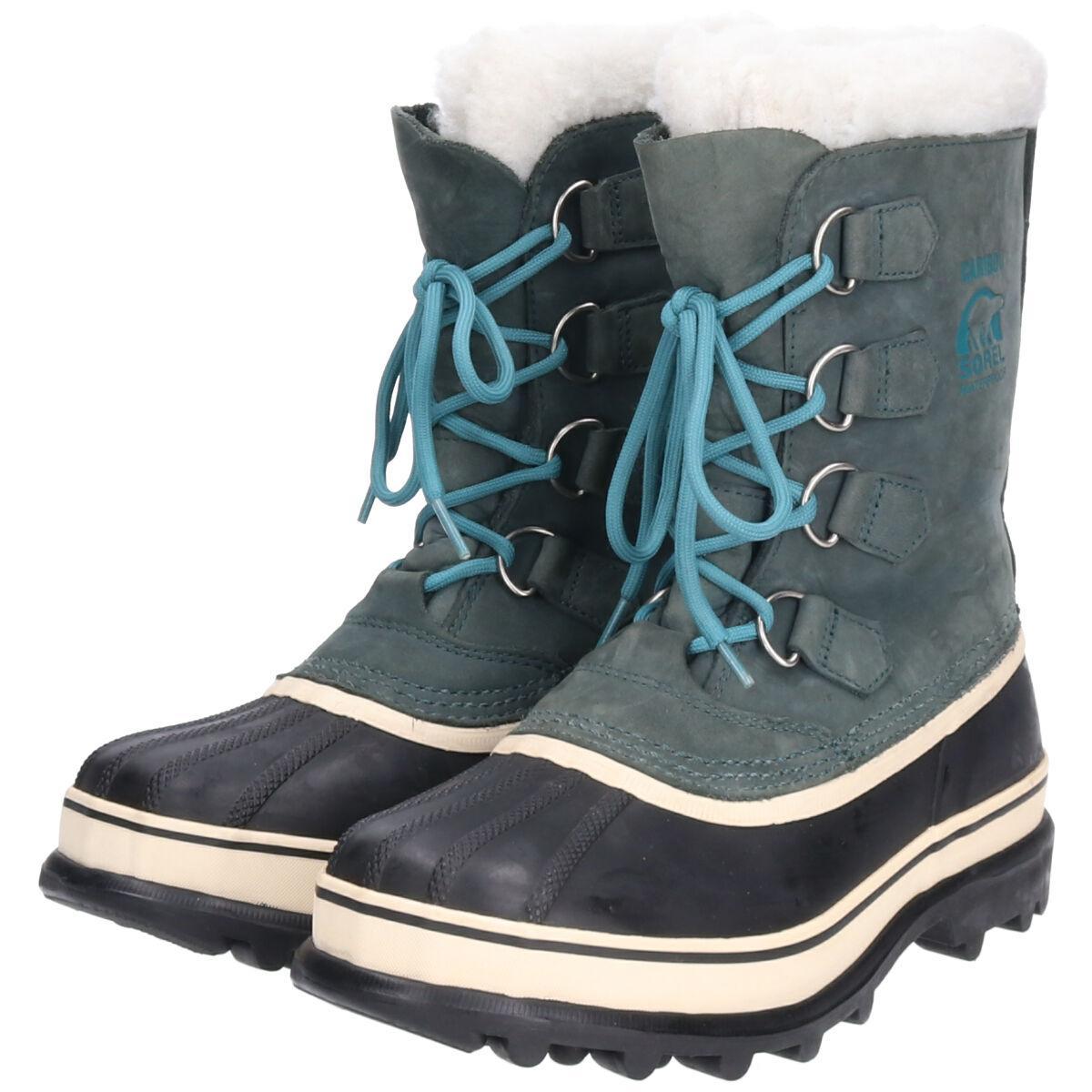 ソレル SOREL CARIBOU カリブー ウインターブーツ US8 レディース24.5cm /saa003034 【中古】 【201023】