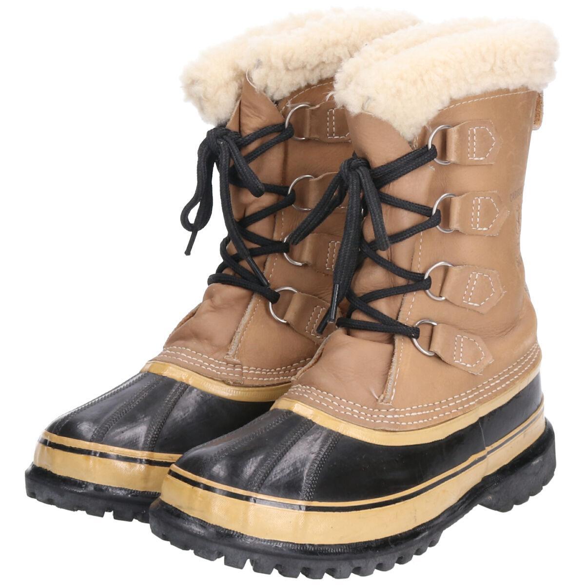 ソレル SOREL CARIBOU カリブー ウインターブーツ カナダ製 6 レディース23.0cm /saa003056 【中古】 【201024】