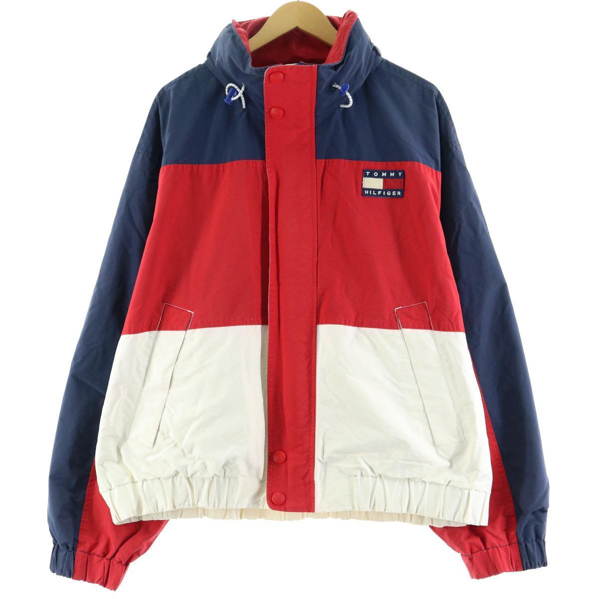 90年代 トミーヒルフィガー Tommy Hilfiger トリコロールカラー セーリングジャケット メンズxl ヴィンテージ Eaa 1023 その他ジャケット 古着屋jam ジャム