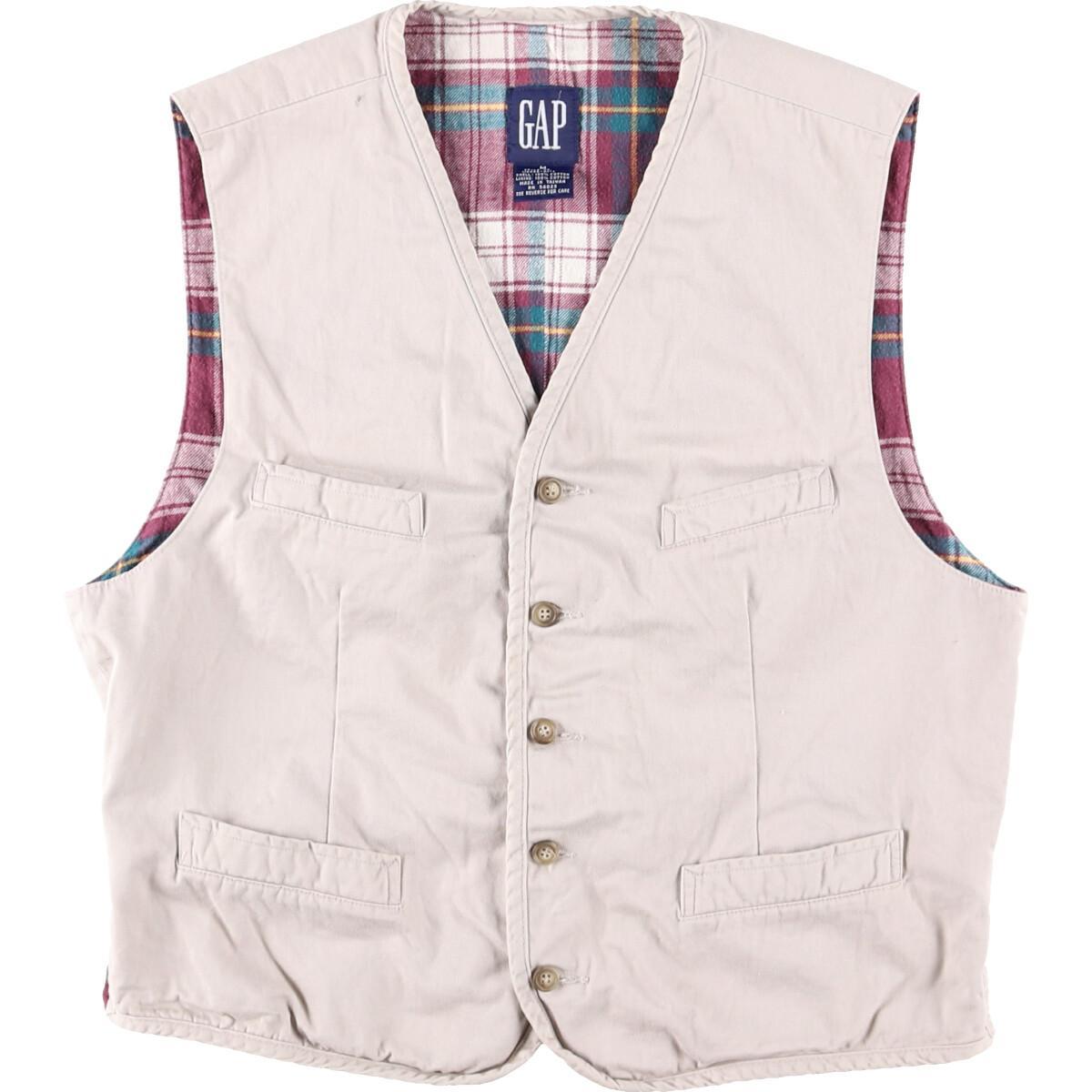 90年代 ギャップ Gap オールドギャップ チノクロス コットンベスト メンズm ヴィンテージ Eaa 1023 その他ベスト 古着屋jam ジャム