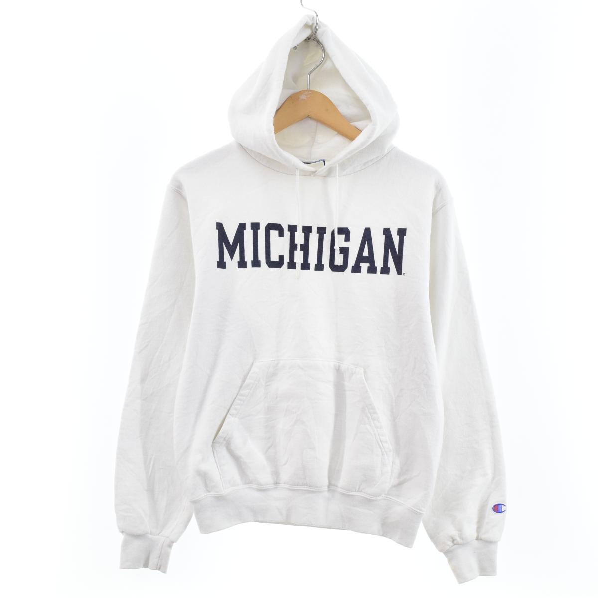 チャンピオン Champion Michigan ミシガン大学 カレッジ スウェットプルオーバーパーカー メンズs Eaa0725 1024 パーカー 古着屋jam ジャム