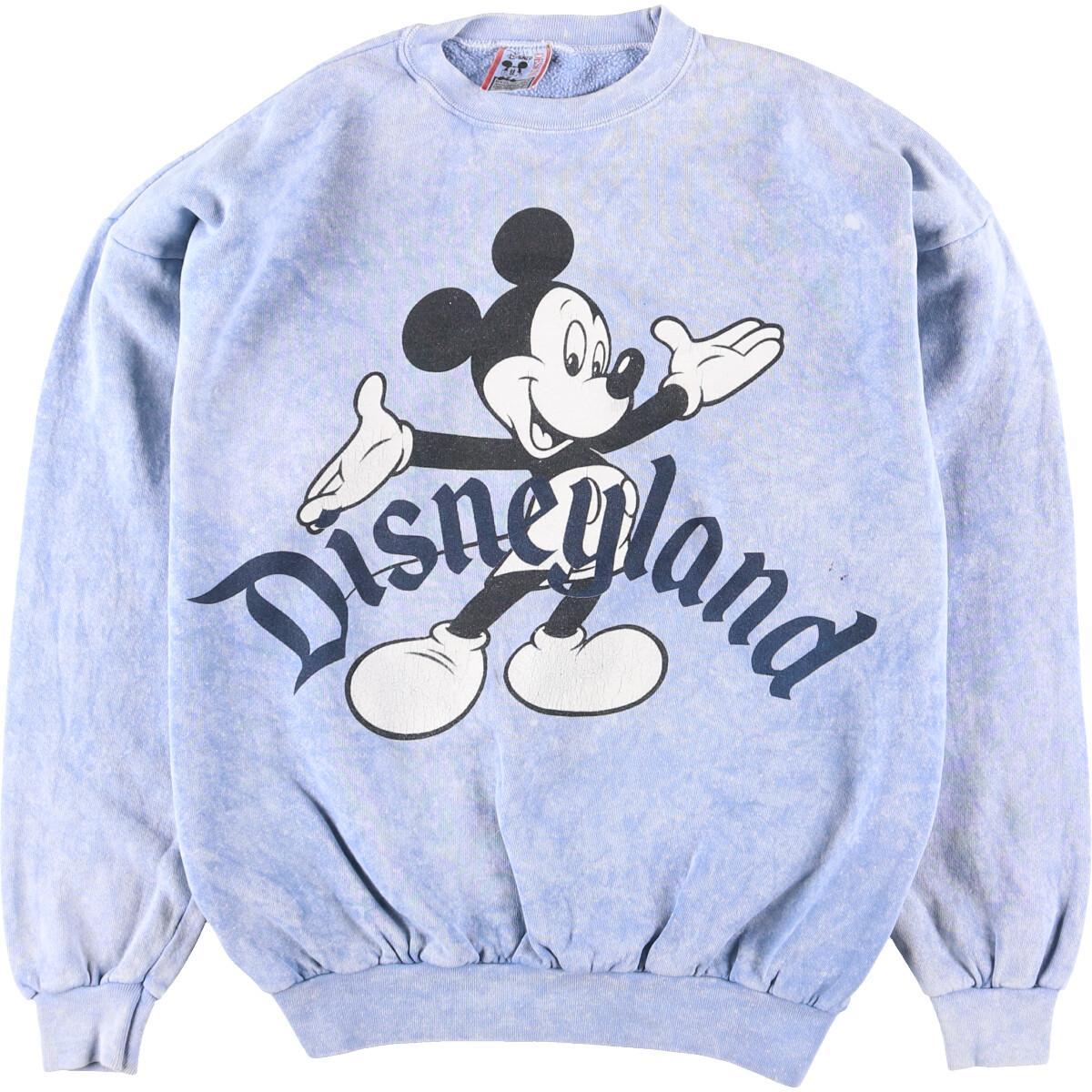 90年代 Disney Designs Mickey Mouse ミッキーマウス タイダイ柄 キャラクタースウェットシャツ トレーナー Usa製 フリーサイズ ヴィンテージ Eaa0961 1031 トレーナー 古着屋jam ジャム