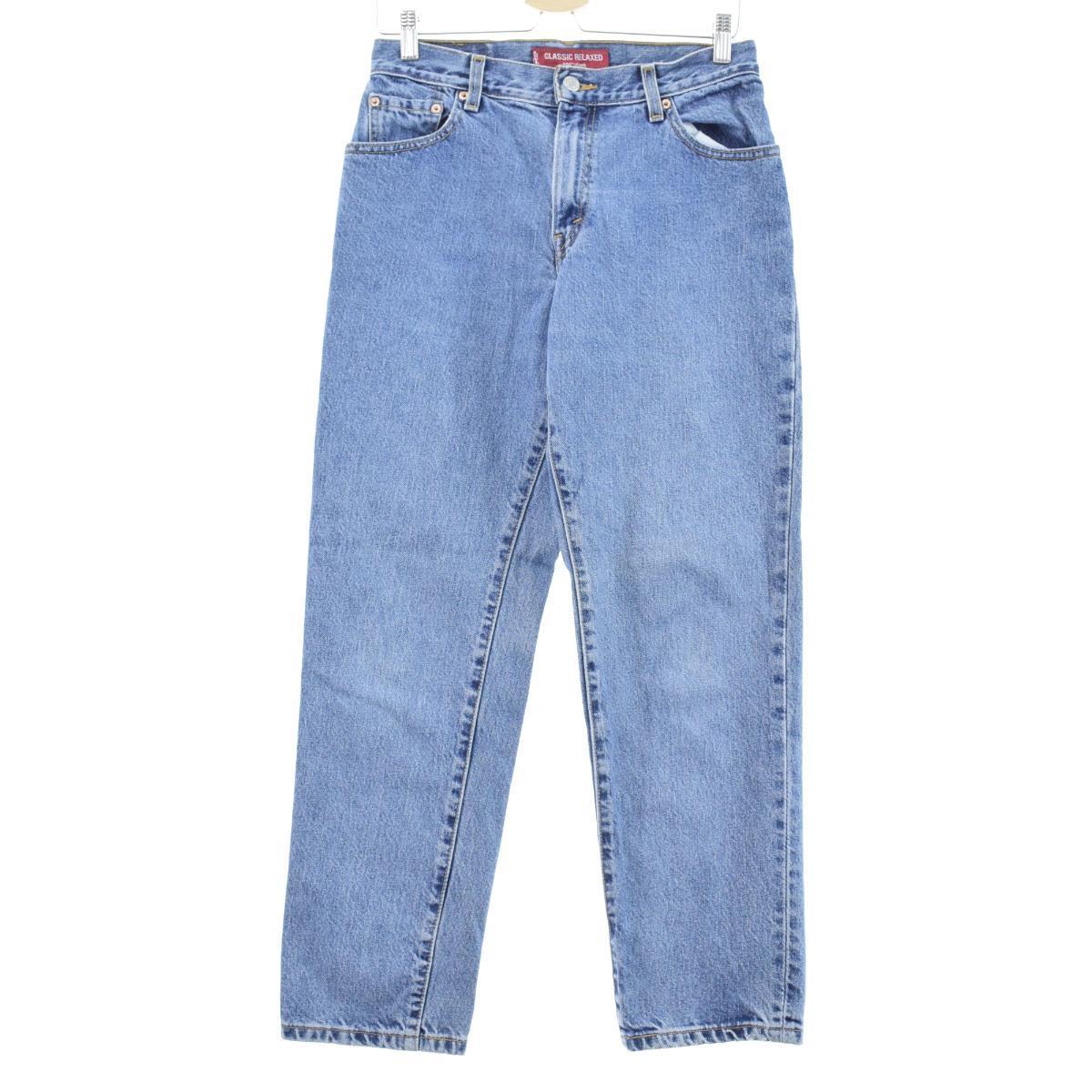 リーバイス Levi S 550 Classic Relaxed テーパードジーンズ デニムパンツ レディースl W30 Eaa 1101 スリム テーパードデニムパンツ 古着屋jam ジャム