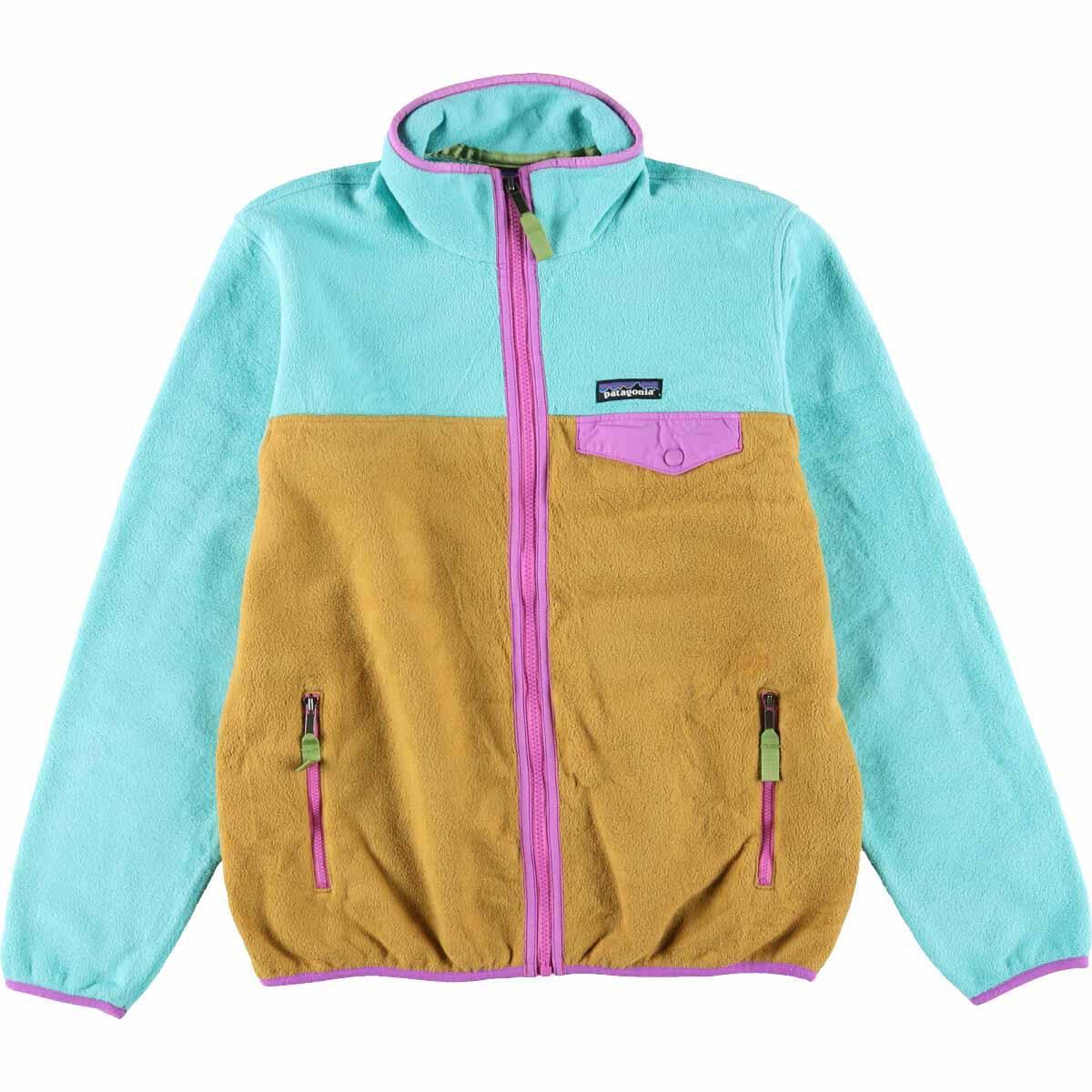 16年製 パタゴニア Patagonia シンチラフルジップスナップTジャケット 25485SP16 バイカラー フリースジャケット レディースM /eaa101007 【中古】 【201108】【KF2012】【SS2101】【CS2101】のサムネイル