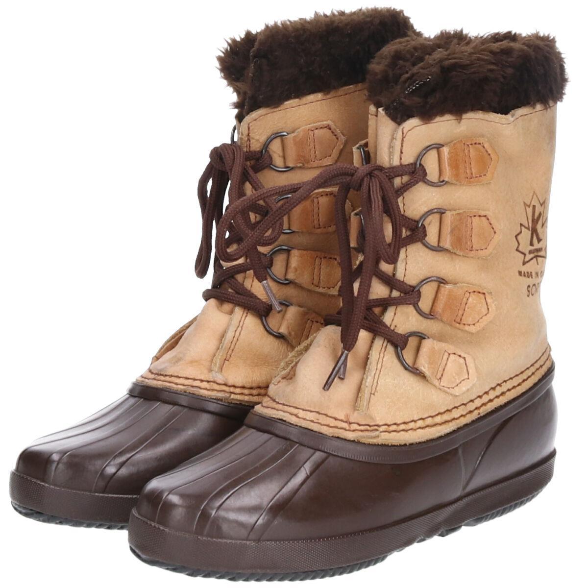 古着 ソレル SOREL ウインターブーツ カナダ製 FEM8 レディース25.0cm /saa003239 【201114】【SS2109】【SS2112】【SS2201】【md2112】