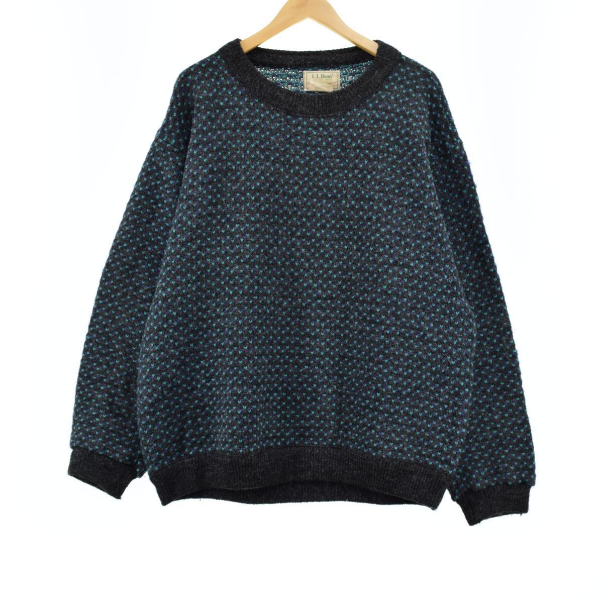 L.L.Bean Norwegian Sweater: Black