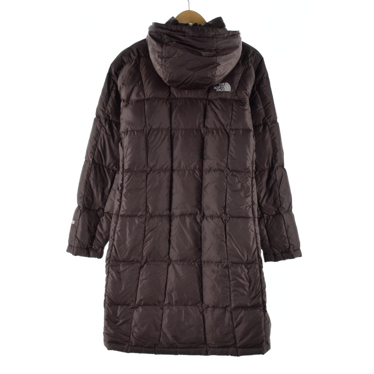 ザノースフェイス THE NORTH FACE 600フィルパワー フード付き グースダウンコート レディースM /eaa099880 【中古】 【201112】